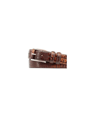 PMD-27 Brown Crocodile Leather Belt