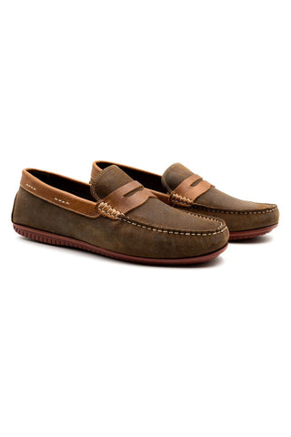 Martin Dingman Men's Shoes Martin Dingman - Bermuda Penny - Vintage Cedar