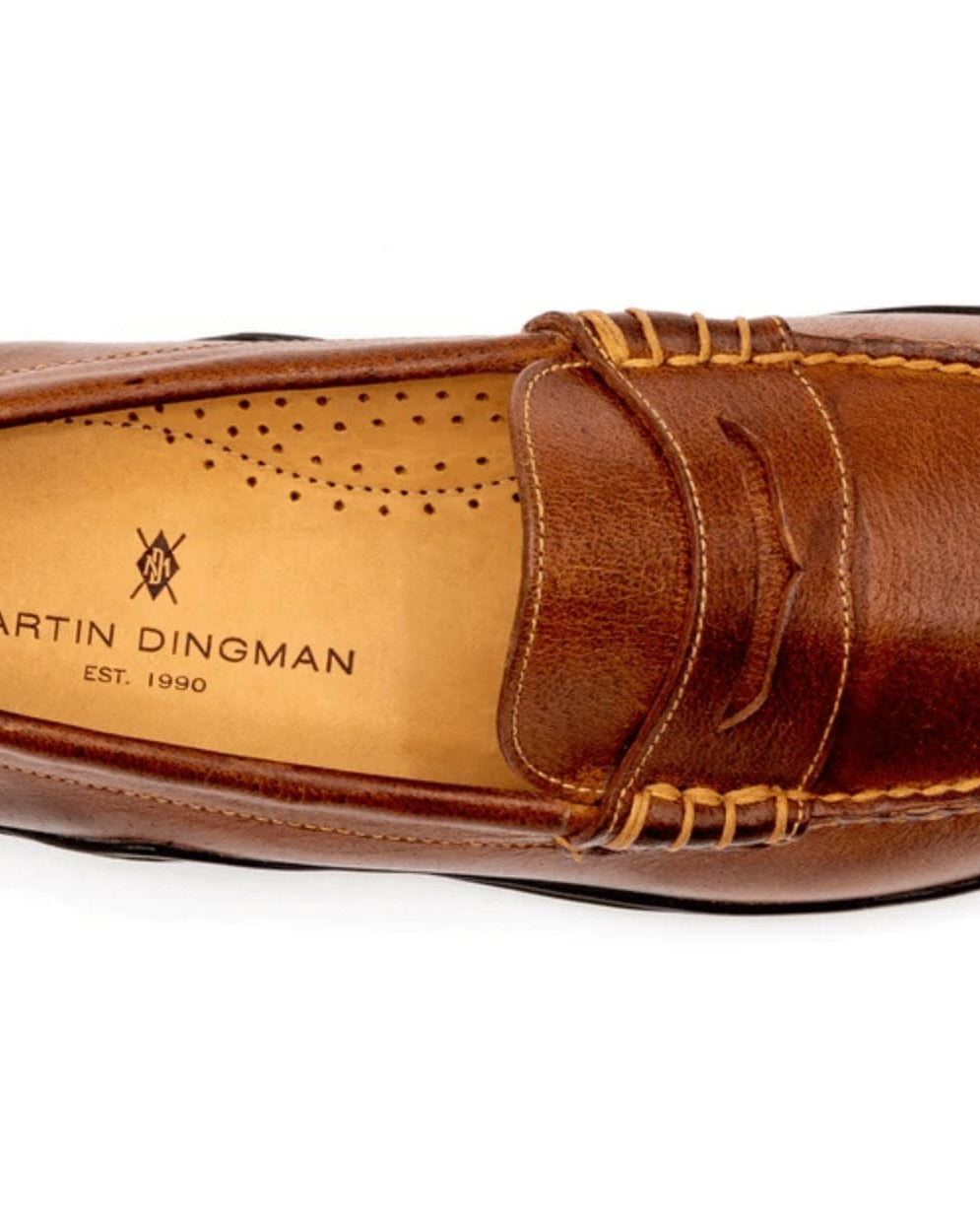 Martin Dingman Men's Shoes Martin Dingman - Bill Penny- Burnt Cedar