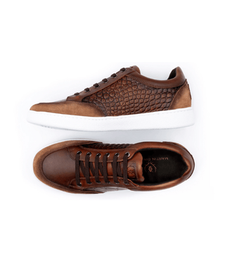 Martin Dingman - Carson Alligator Grain Sneaker