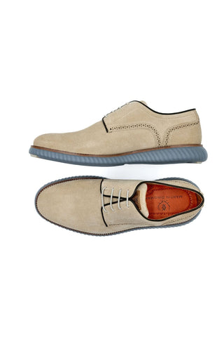 Martin Dingman Countryaire Plain Toe Shoe Blue Soles