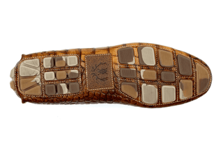 Monte Carlo Alligator Grain Loafer - Honey