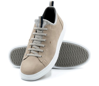 The new Martin Dingman Cameron Shoe in Putty color