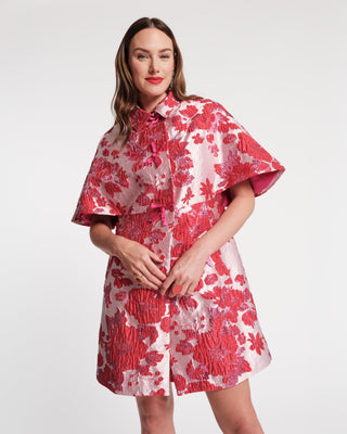 Frances Valentine Marvelous Jacket Metallic Floral Jacquard