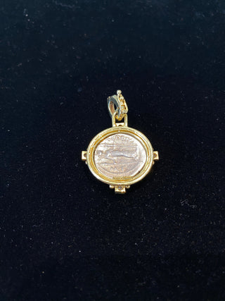 Mazza Pendants Mazza Ancient Coin Pendant w/ Clasp