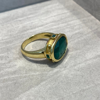 Mazza Rings Mazza Emerald Ring