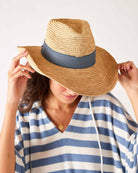 Mersea Women's Hat Blue Mersea Seagrove Straw Hat