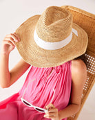 Mersea Women's Hat White Mersea Seagrove Straw Hat