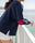 Navy + Red Heart