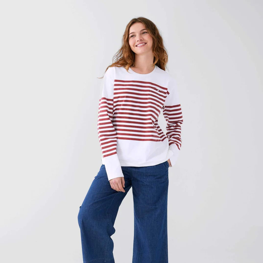 Mersea Women's Shirts & Tops Boater Longsleeve Shirt