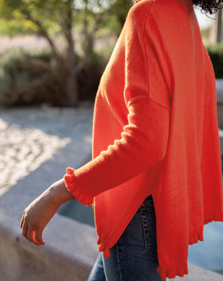 Mersea Catalina Ruffle Sweater