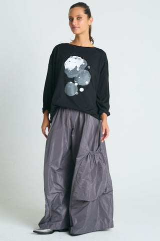 Planet Pima Cotton "Planets" Luxury Boxy Tee