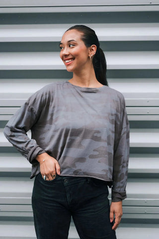 Planet Camo Mini Boxy Tee