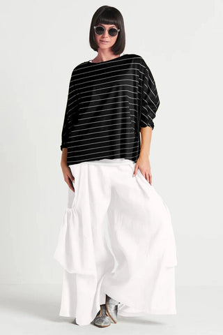 Planet Pencil Stripe Swing Tee