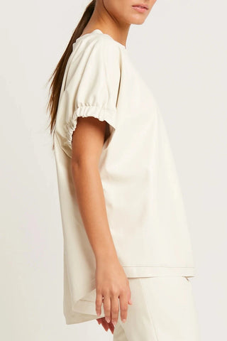 Planet Vegan Leather Fashion Tee