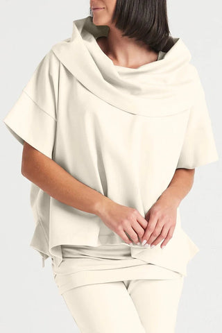 Planet Scuba Drape Neck Top