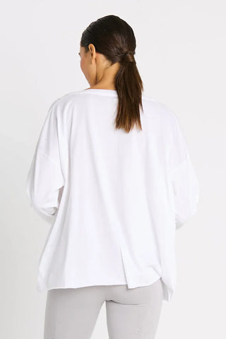 Planet Pima Cotton "Scribble" Luxury Boxy Tee