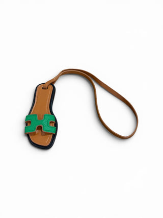 Leather Shoe Bag Charm