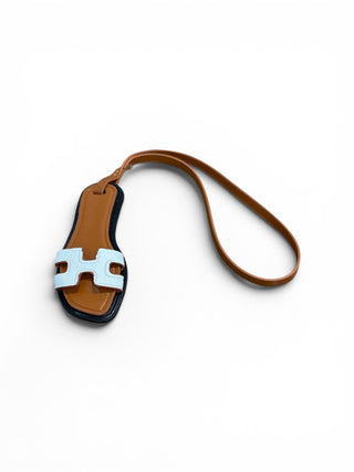 Leather Shoe Bag Charm