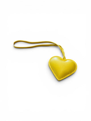 Leather Heart Boatkin Bag Charm