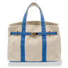 Natural + Carolina Blue Straps