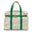 Natural + Green Straps