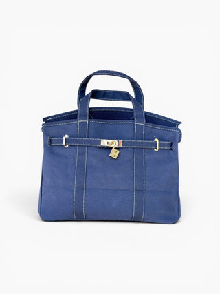 Boatkin Bag in Navy with Lock