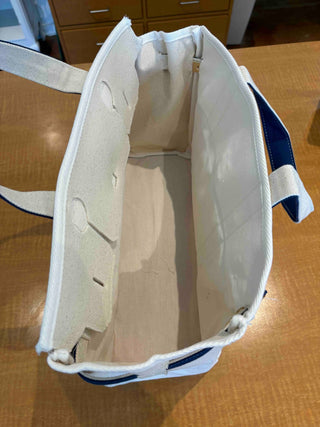 The Boatkin Bag — Structured Canvas Tote with Gold Lock