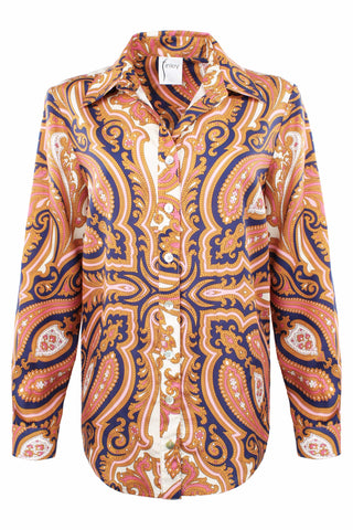 Finley Mini Monica Shirt Princess Paisley