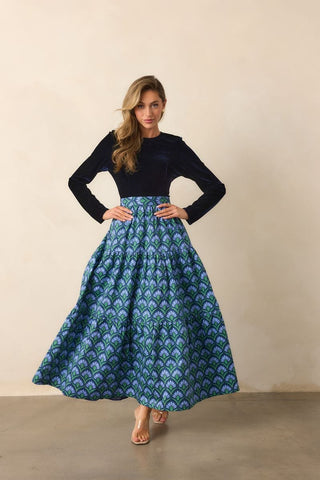 Prosperina Fontaine Maxi Dress