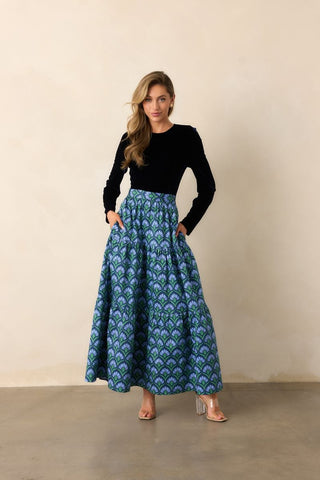 Prosperina Fontaine Maxi Dress