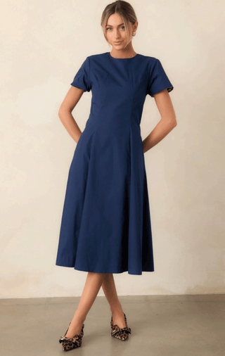 Prosperina Margot Reversible Midi Dress - Planters Exchange