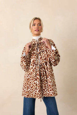 Prosperina Sheridan Bow Coat