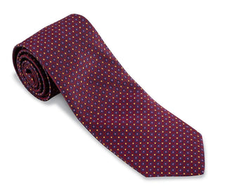 R Hanauer - Red Chelsea Neats Necktie R. Hanauer