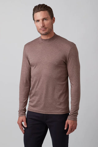 Raffi - Aqua Cotton Mock Neck
