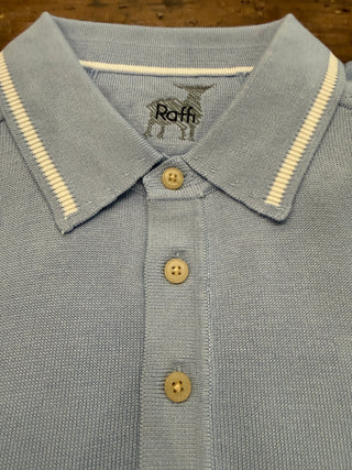Raffi Short Sleeve Trim Collar Polo