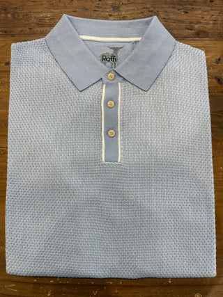 Raffi Short Sleeve Honeycomb Polo