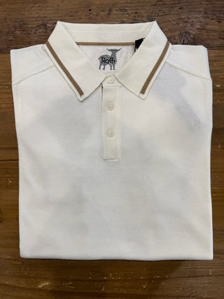 Raffi Short Sleeve Trim Collar Polo