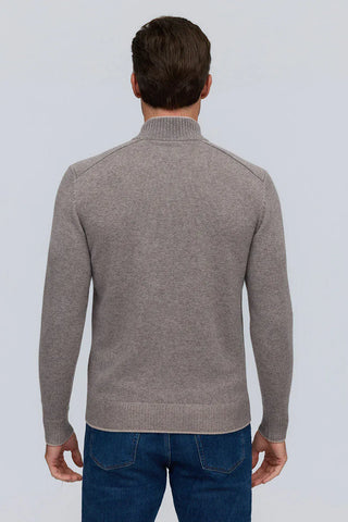 Raffi - L/S Vanise Cashmere 1/4 Zip Mock Sweater