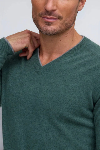 Raffi -The Garret Cashmere V-Neck Sweater