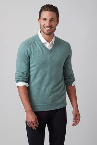 Raffi Men's Sweaters Raffi - The Garrett Cashmere V-neck Sweater