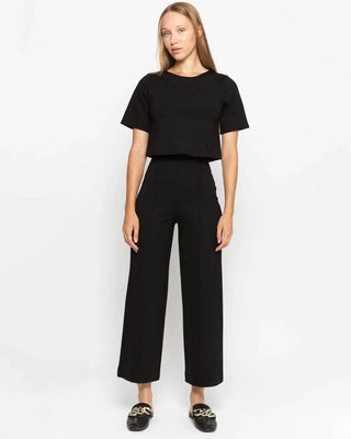 Ripley Rader Ponte Knit Straight Leg Cropped Pant