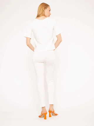 Ripley Rader Ponte Knit Short Sleeve Top Extended