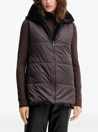 Save The Duck Nives Reversible Vest — Women's Two-Way Puffer, Animal-Free Insulation