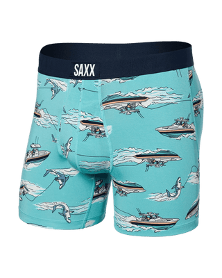 Saxx Men's Underwear Sharkski Turquoise / Small Saxx Ultra Boxer Brief