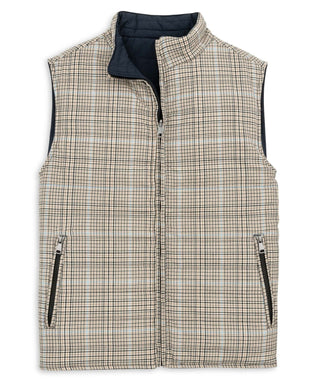 Scott Barber Reversible Houndstooth Vest