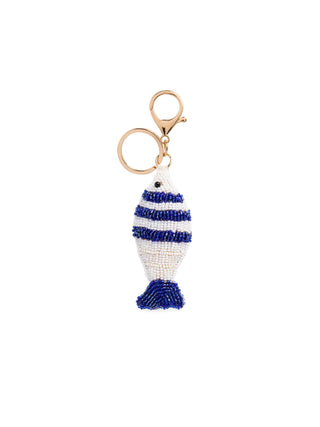 Fish Beaded Bag Charm