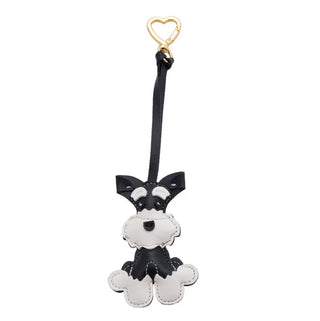 Schnauzer Dog Bag Charm