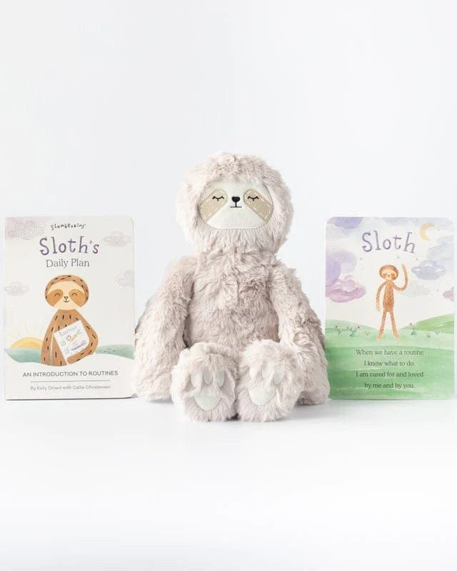 Slumberkins Baby + Kids Sloth Kin and Lesson Book