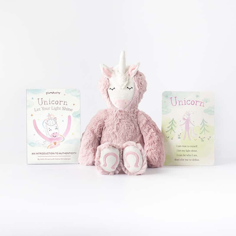 Slumberkins Baby + Kids Unicorn Kin and Lesson Book